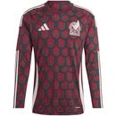adidas Mexico 2024 Men's Long Sleeve Home Stadium Jersey