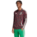 adidas Mexico 2024 Men's Long Sleeve Home Stadium Jersey