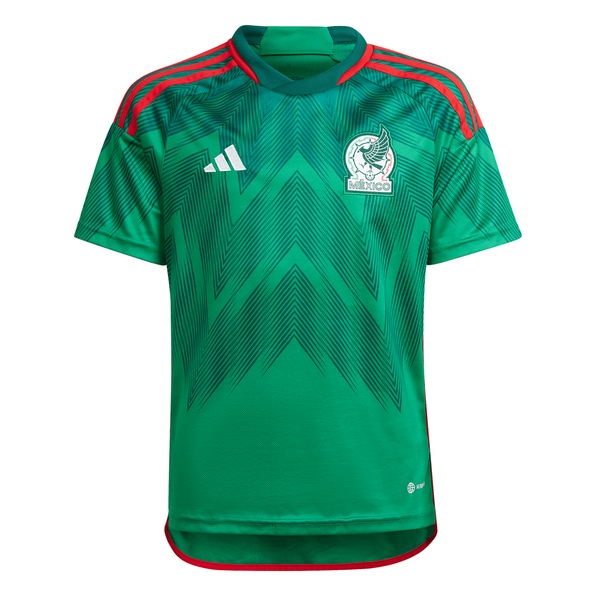 adidas México 2022-23 Youth Home Stadium Jersey
