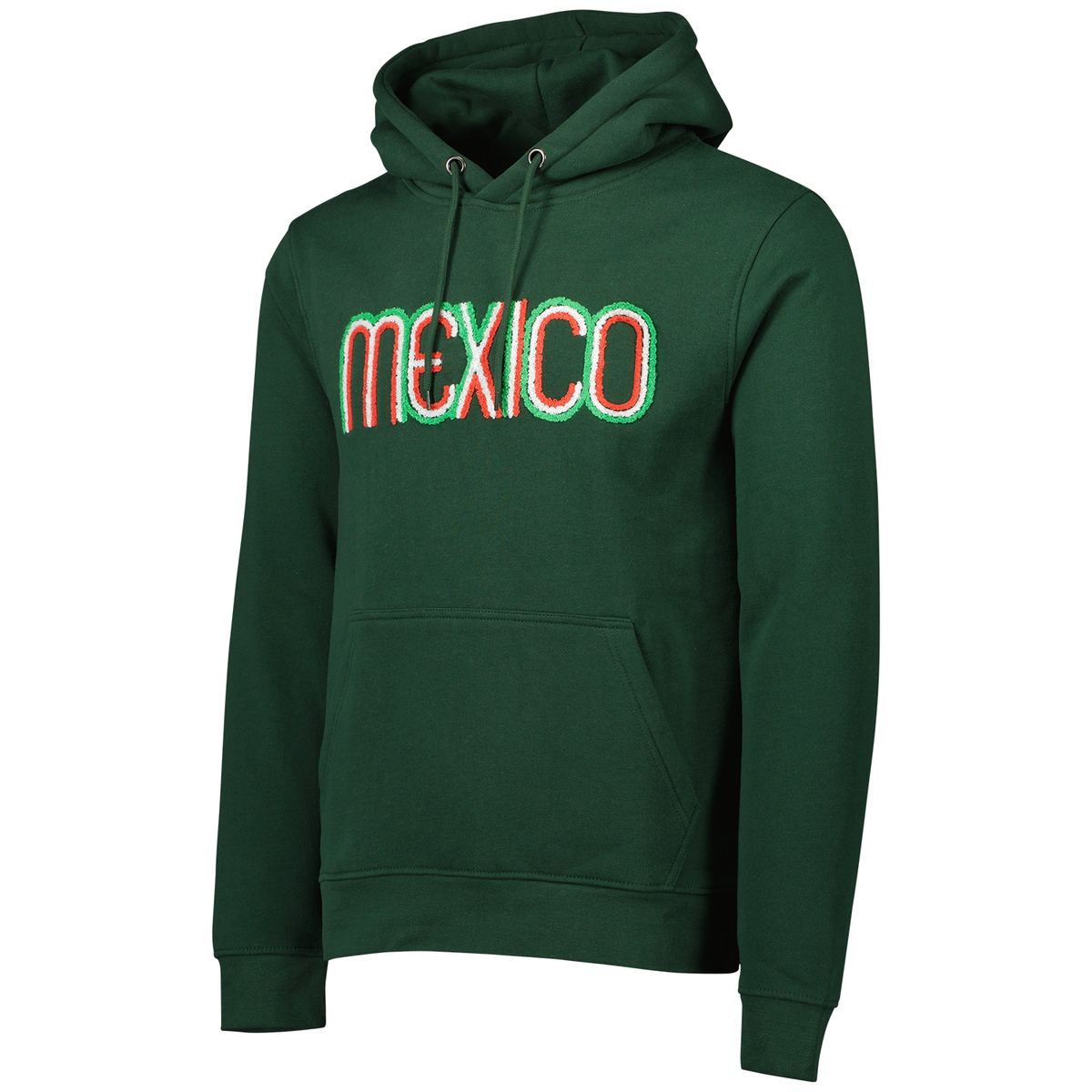 México Men's Retro Pullover Hoodie