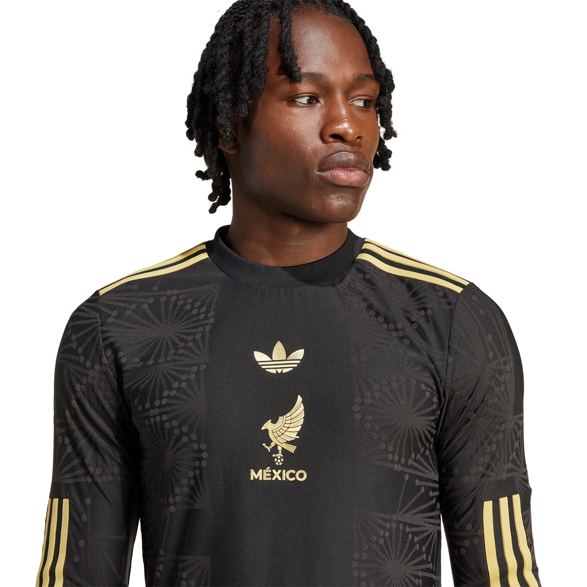 adidas Mexico 2025 Men's México de Oro Long Sleeve Match Jersey