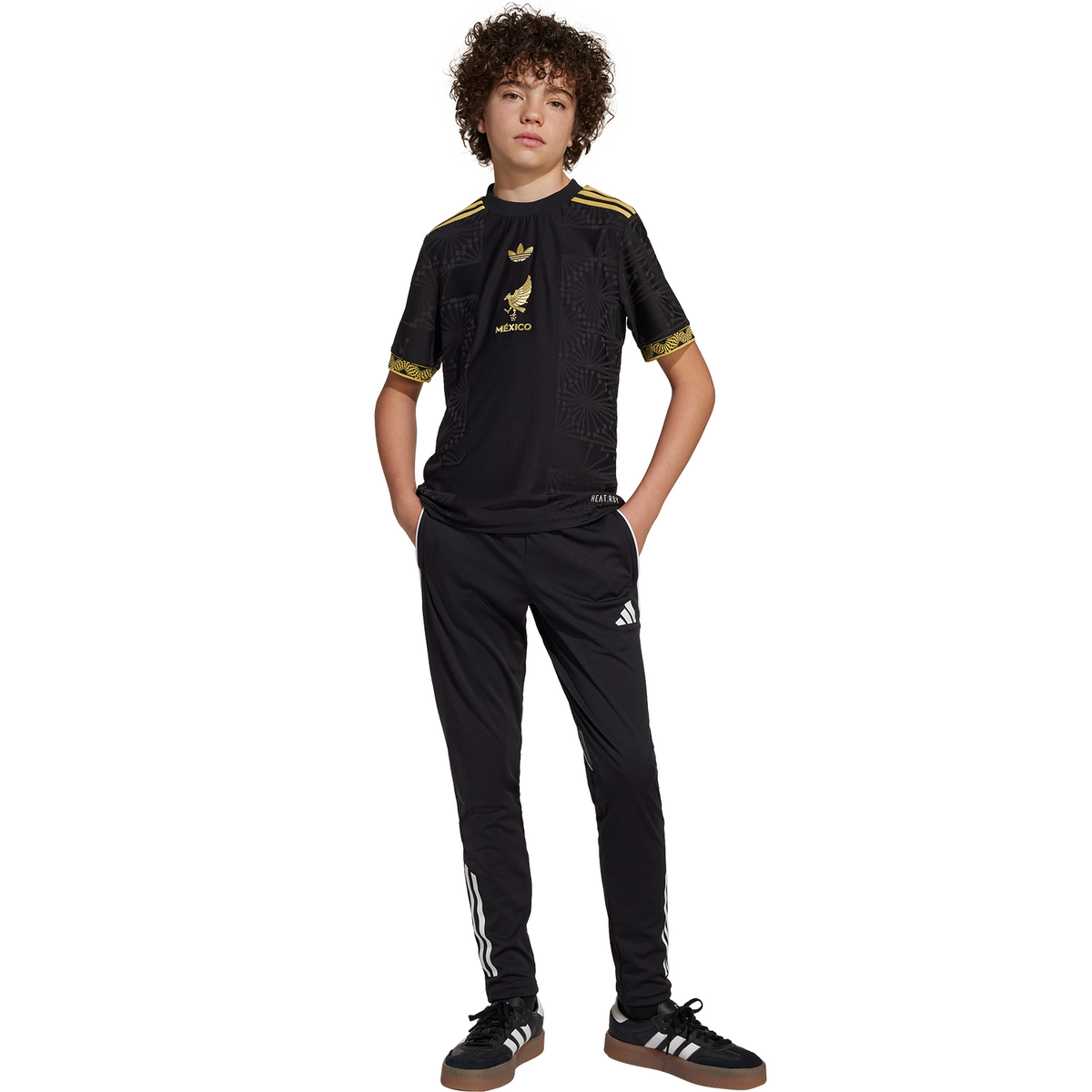 adidas Mexico 2025 Youth México de Oro Short Sleeve Match Jersey