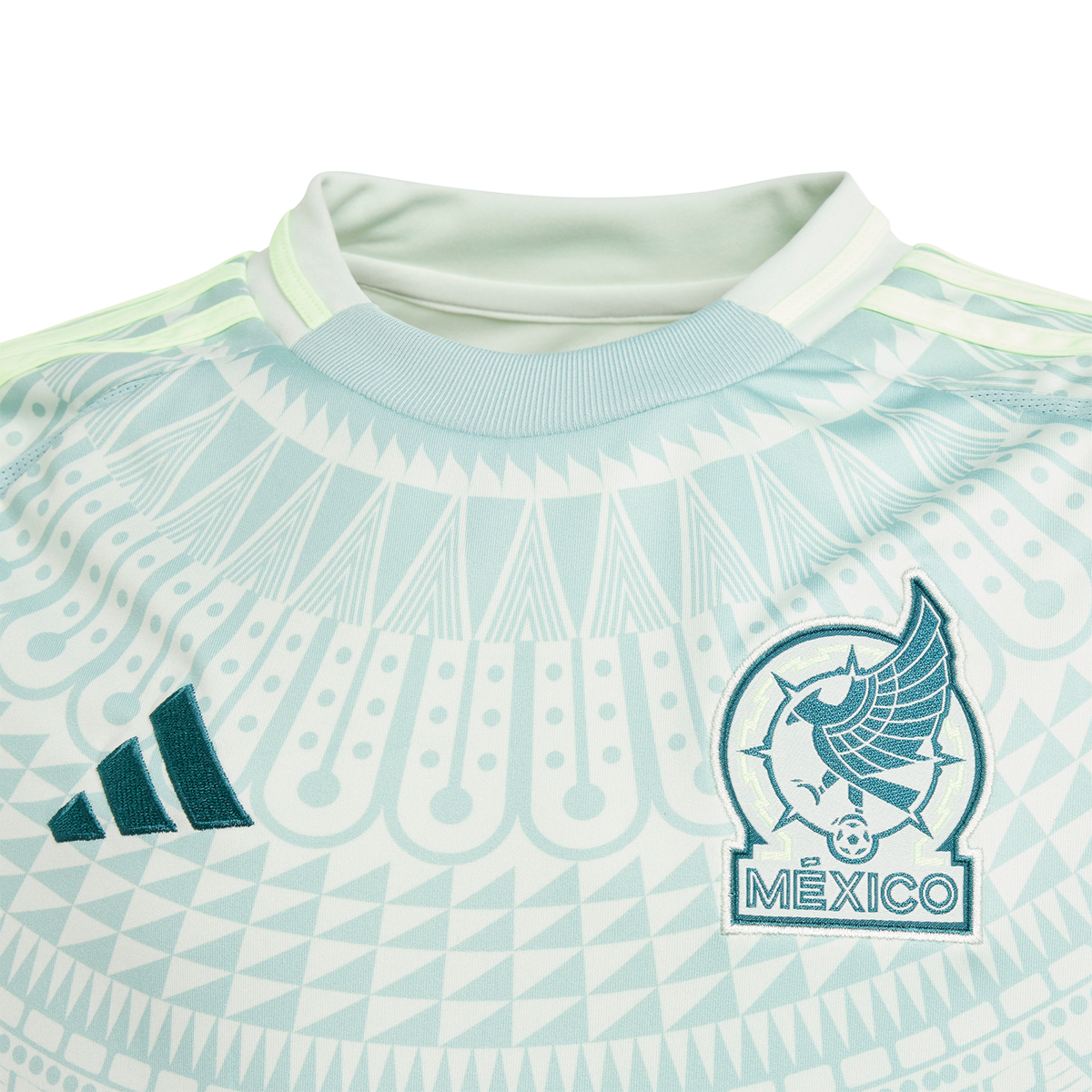 adidas Mexico 2024 Youth Away Stadium Jersey