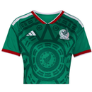 adidas Mexico 2026 Women's Home Cropped Jersey