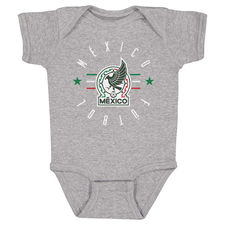 500 Level Mexico Futbol Baby Onesie