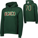 México Men's Retro Pullover Hoodie