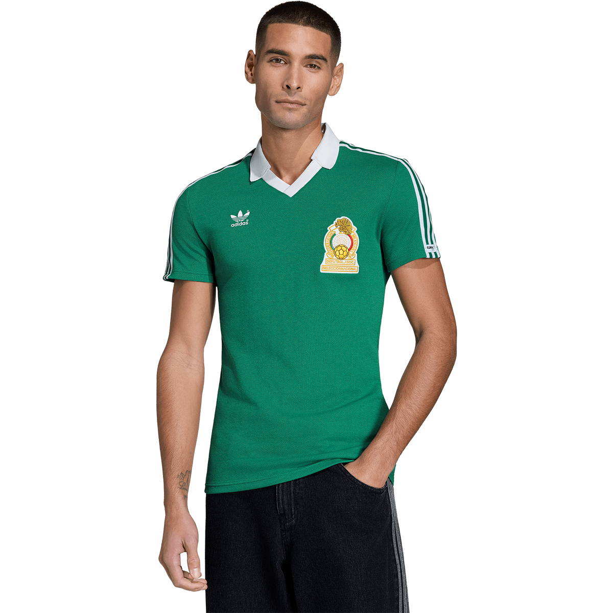 Camiseta local adidas de México 1986