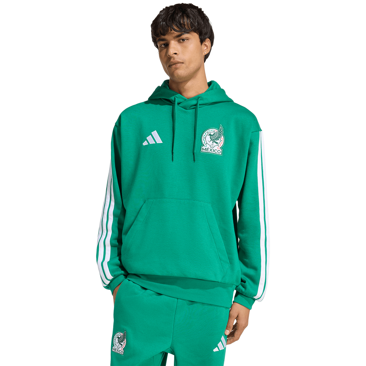 adidas Mexico Men’s DNA Fleece Hoodie