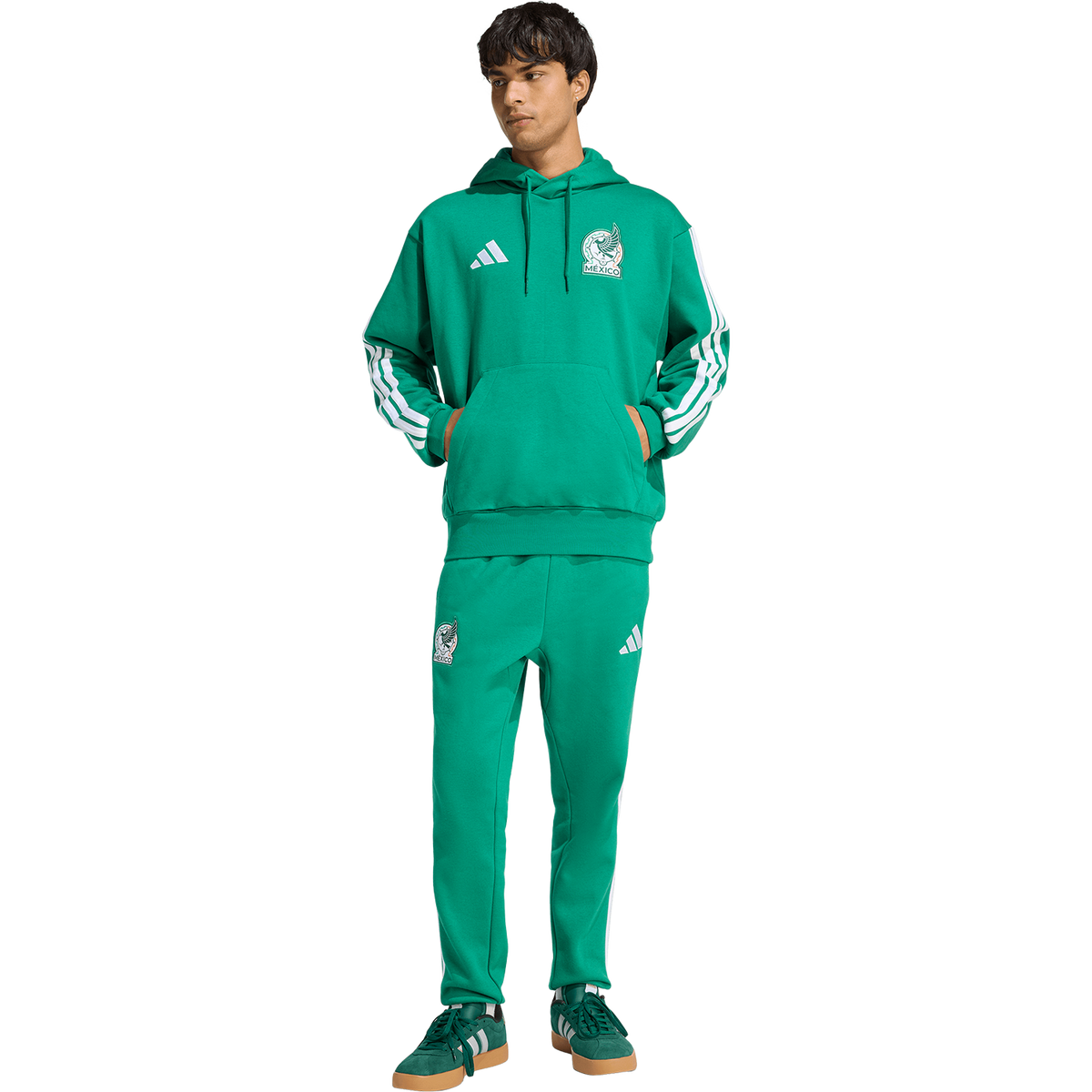 adidas Mexico Men’s DNA Fleece Hoodie