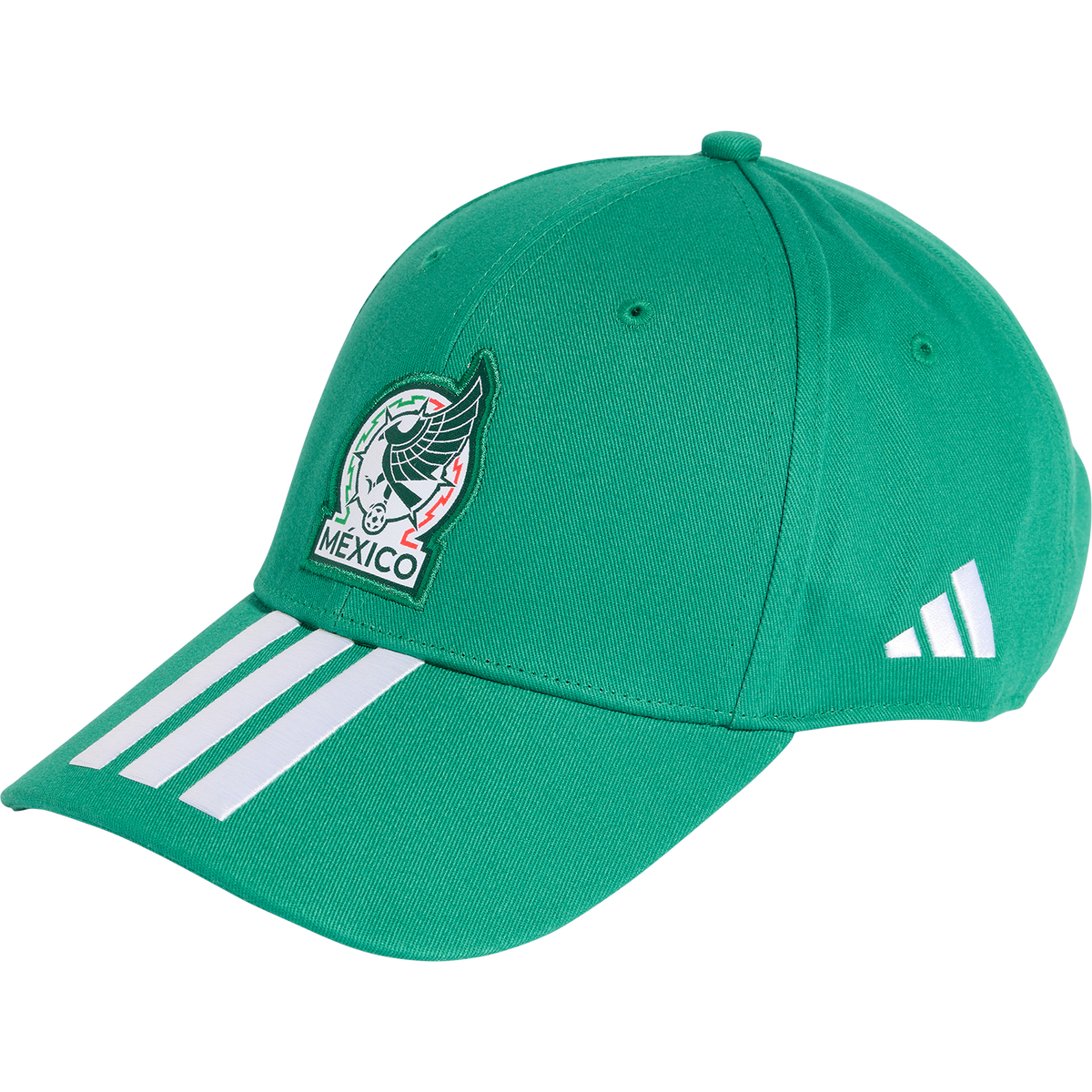 adidas WC26 Mexico 3 Stripe Baseball Cap