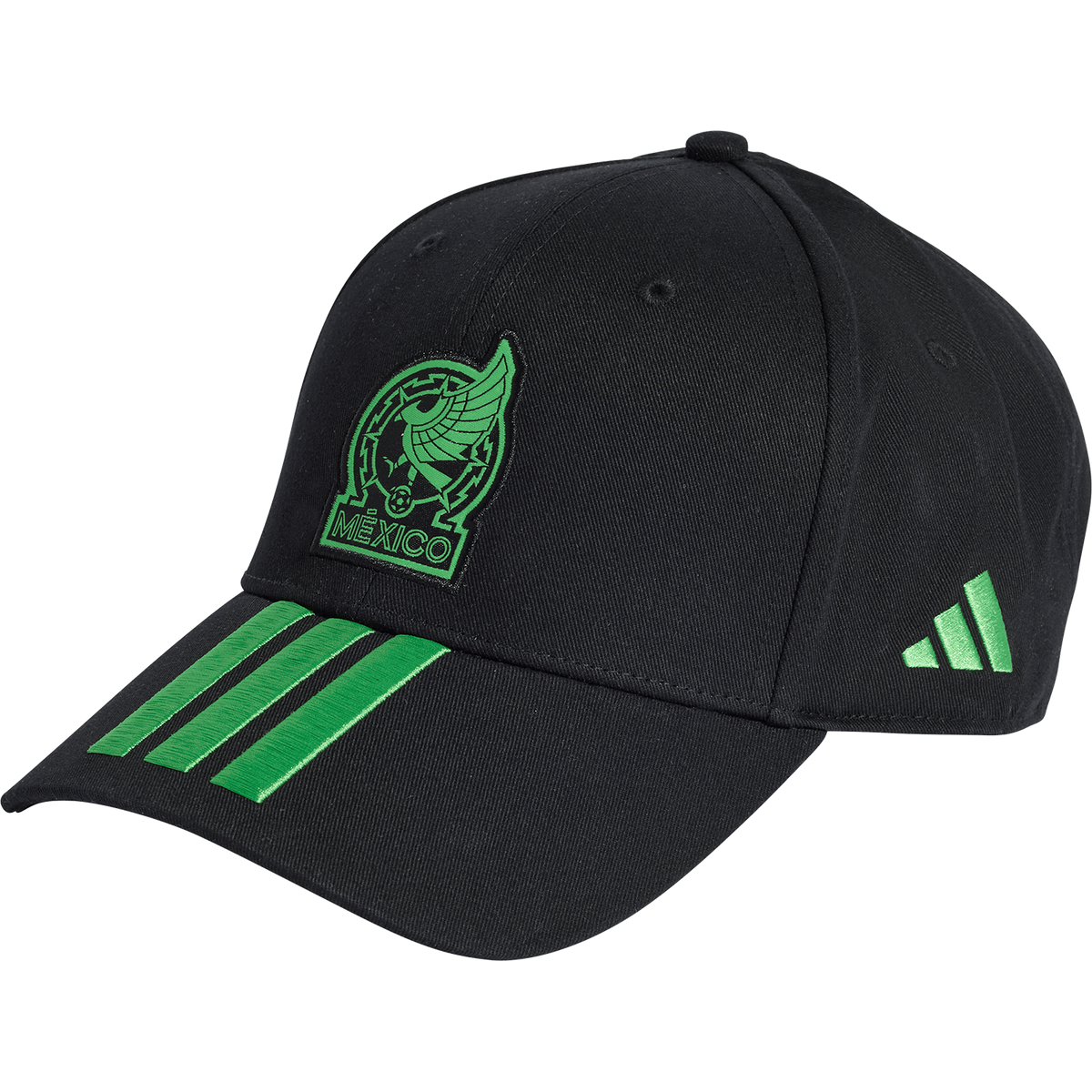 adidas WC26 Mexico 3 Stripe Baseball Cap
