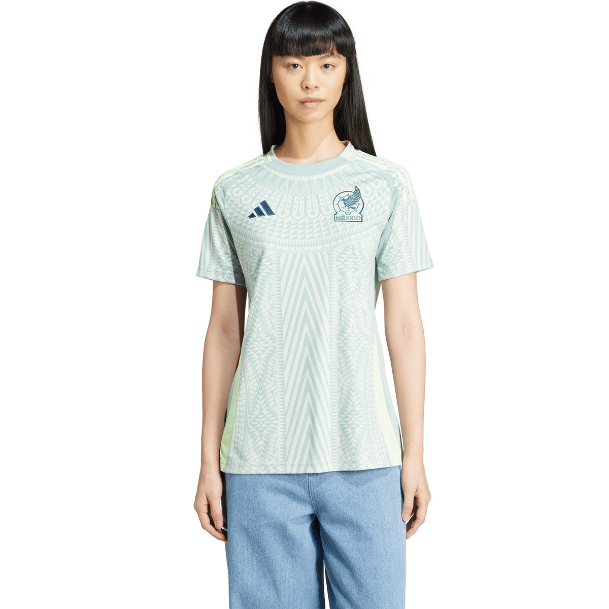 adidas Mexico 2024 Women's Away Stadium Jersey