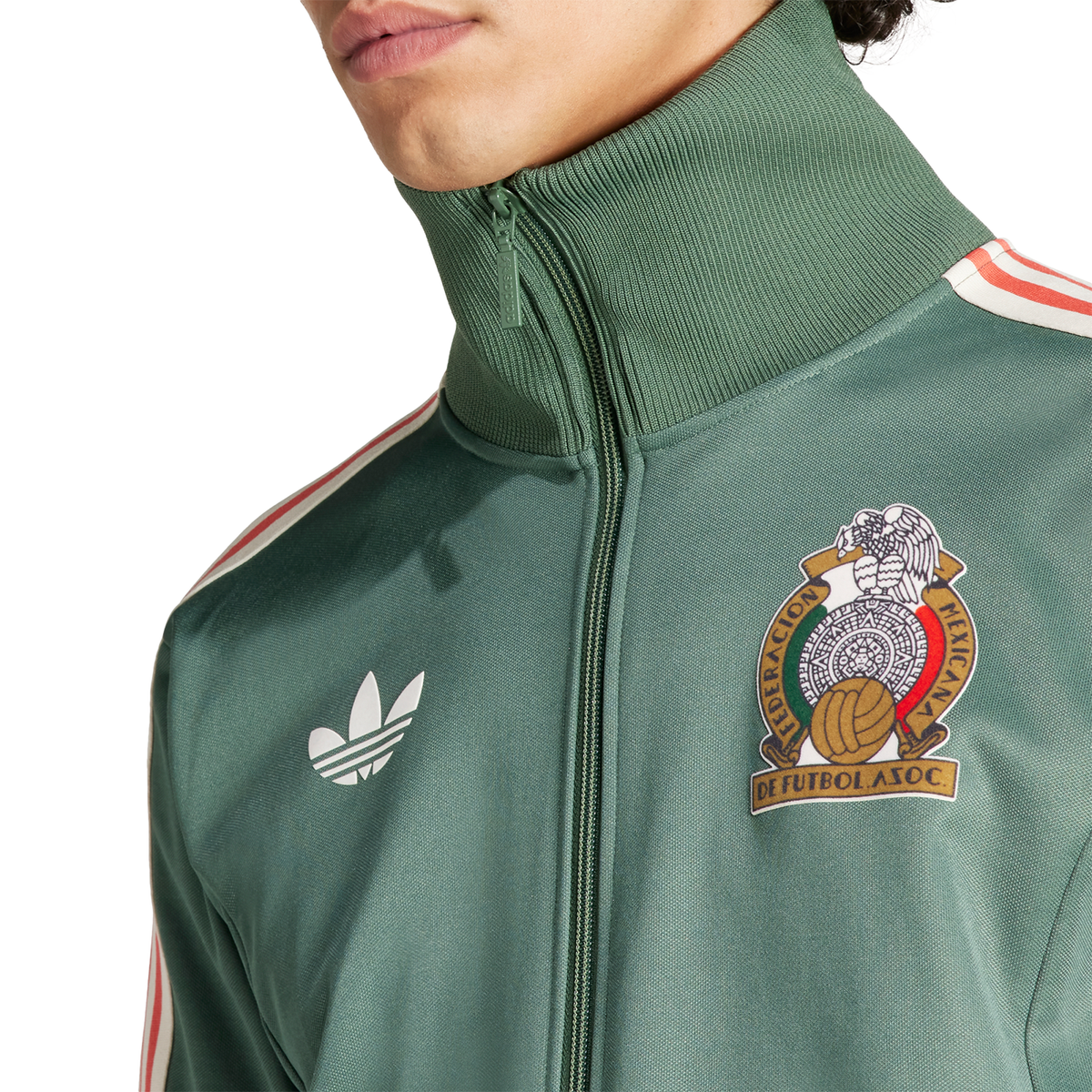 adidas Mexico Men's Beckenbauer Full Zip Track Top