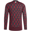 adidas Mexico 2024 Men's Long Sleeve Home Stadium Jersey