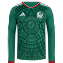 adidas Mexico 2026 Men's Long Sleeve Home Stadium Jersey