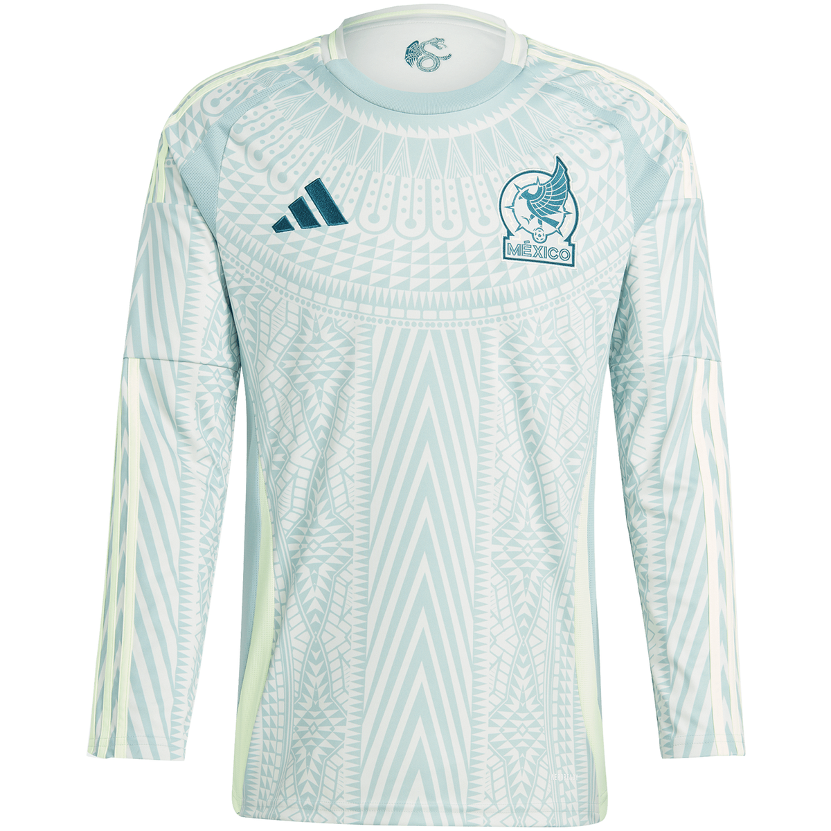 adidas Mexico 2024 Men's Long Sleeve Away Stadium Jersey