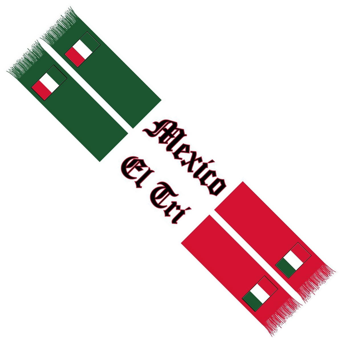 Ruffneck Mexico El Tri Scarf
