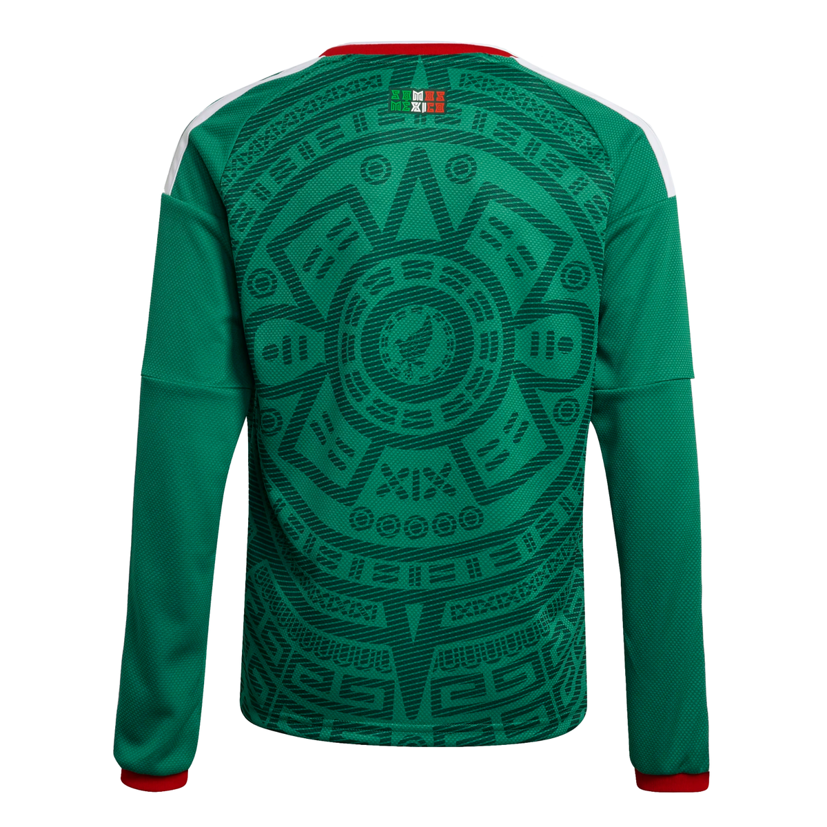 adidas Mexico 2026 Youth Long Sleeve Home Stadium Jersey