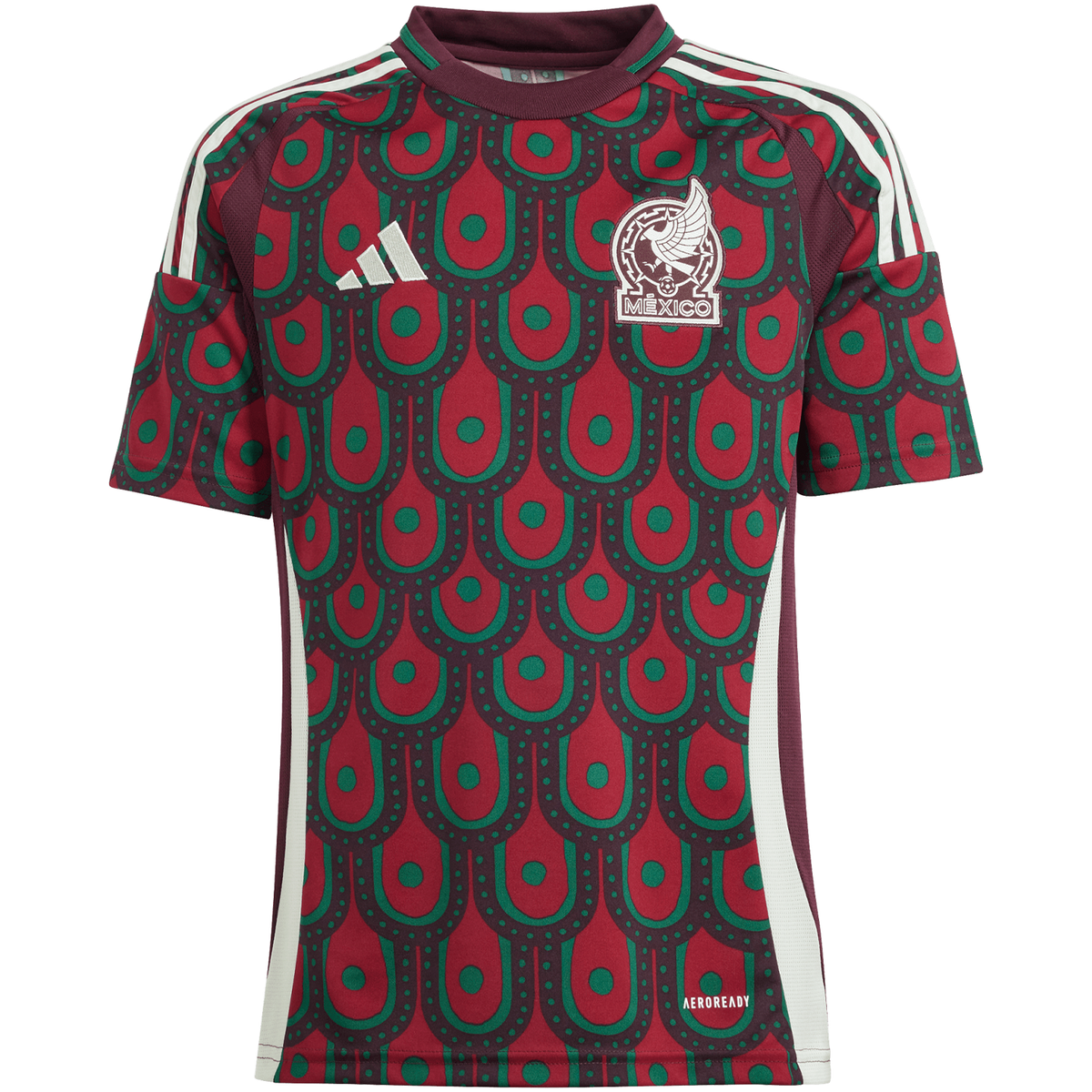adidas Mexico 2024 Youth Home Stadium Jersey