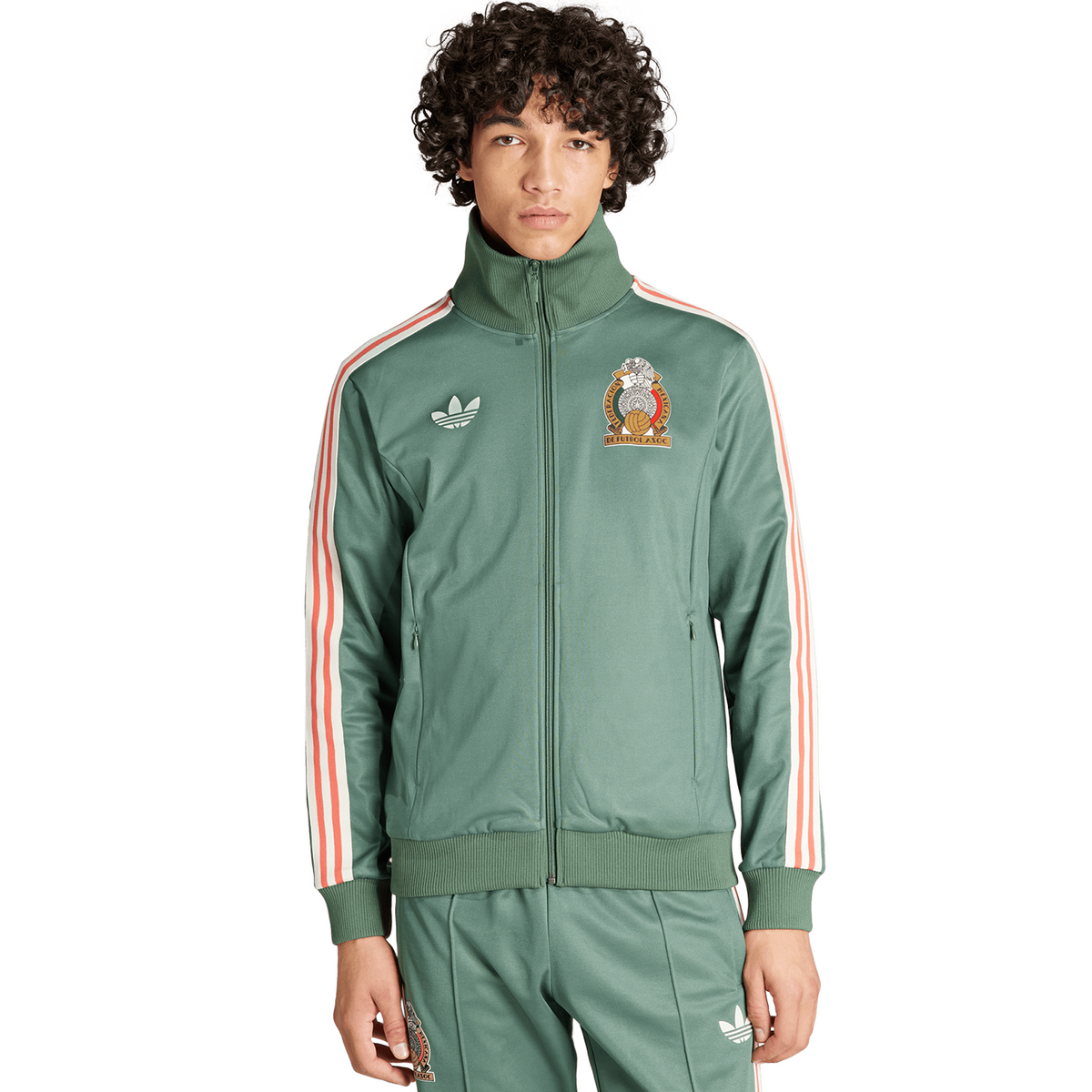 adidas Mexico Men's Beckenbauer Full Zip Track Top