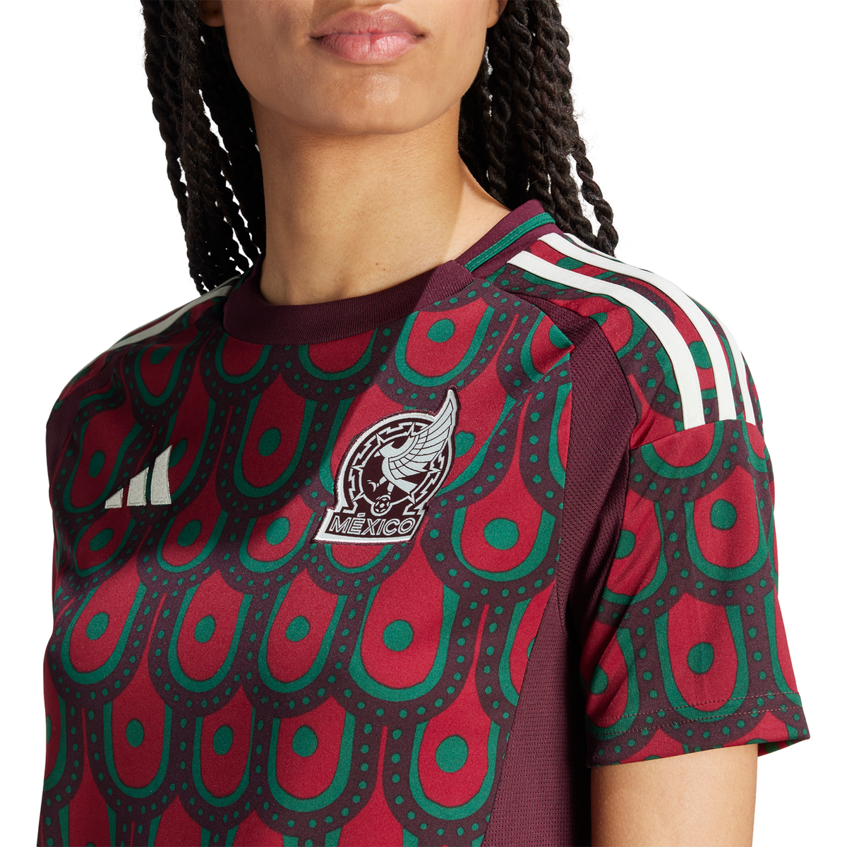 adidas Mexico 2024 Women's Home Stadium Jersey