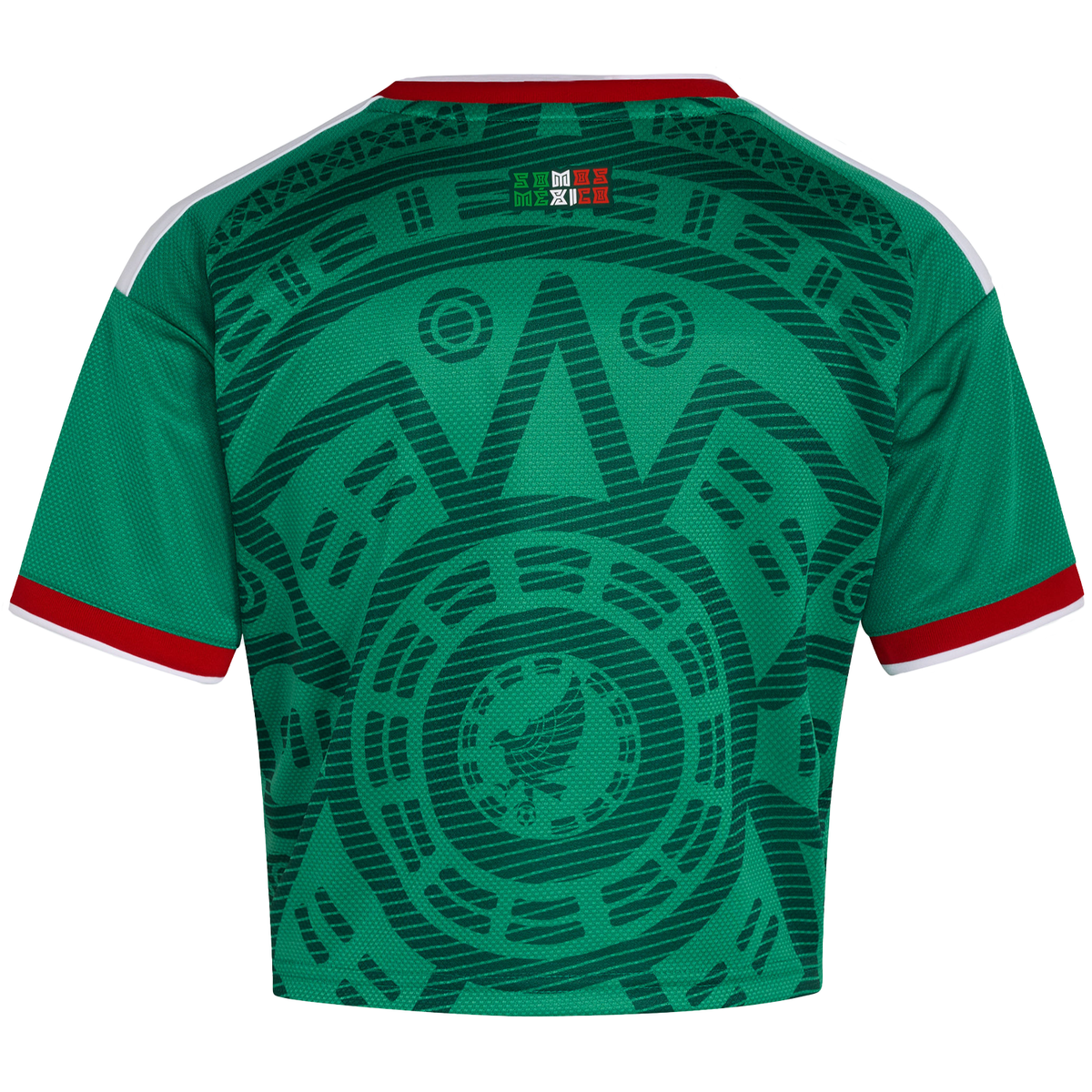 adidas Mexico 2026 Women's Home Cropped Jersey
