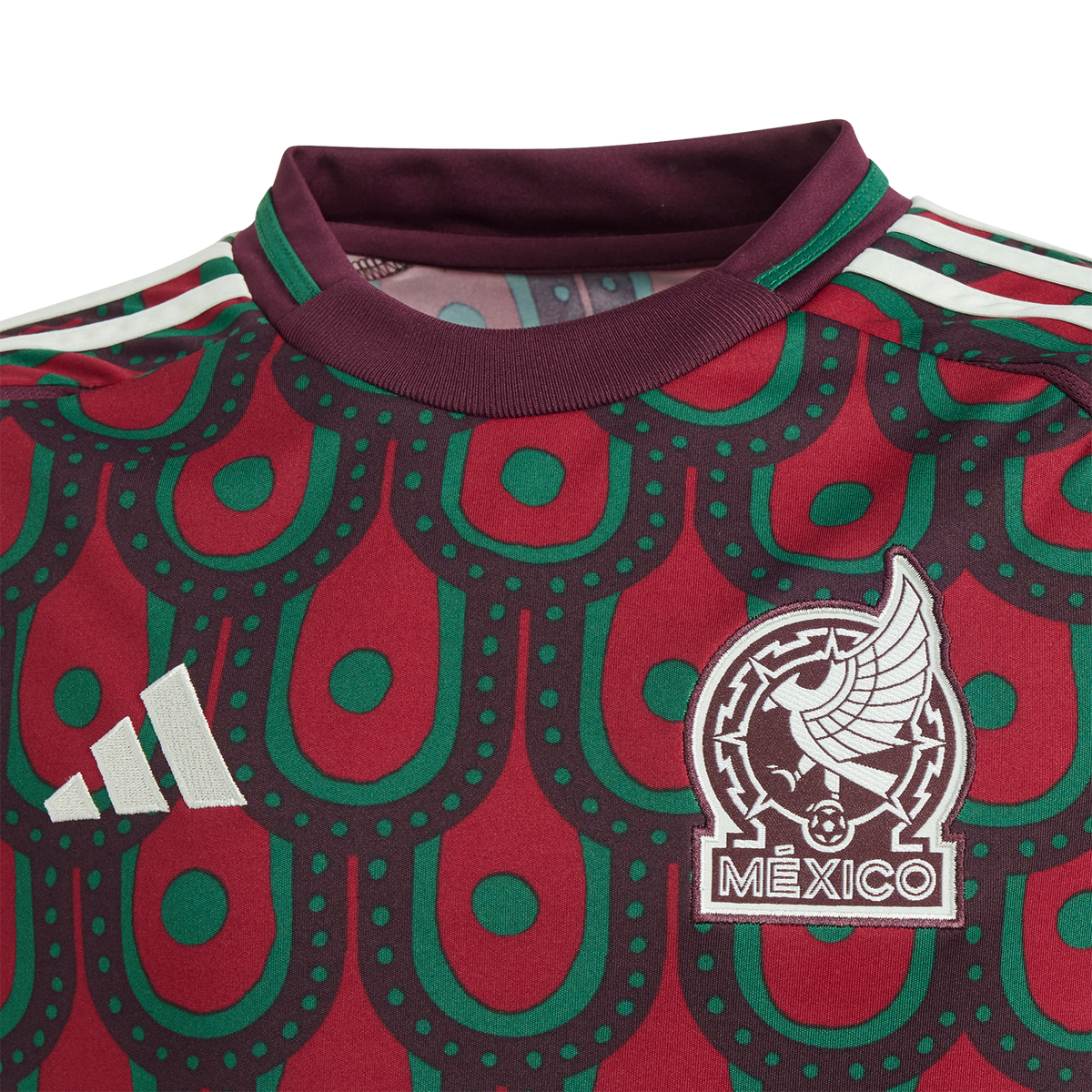 adidas Mexico 2024 Youth Home Stadium Jersey